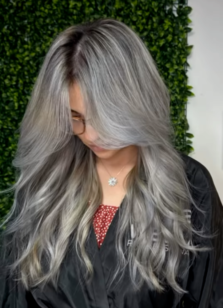 Balayage realizado